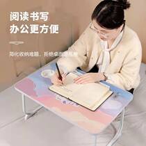 Foldable small table bed desk laptop table lazy student dormitory childrens multi-functional study table