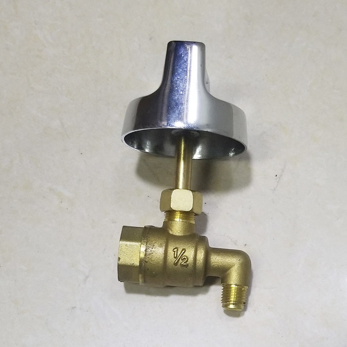 4-point gas furnace gas valve Curved gas switch Internal thread valve Wave clay pot furnace valve Copper valve