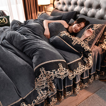 JERYOUN Cotton Cotton Four Pieces of Cotton Cotton Bed Bed Bed Bed