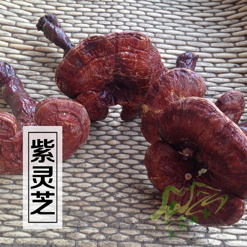 Arbitrary 2 pieces of Taihang Mountain natural large purple lingzhi 250 gr generations of Chopped Lingzhi Tablets