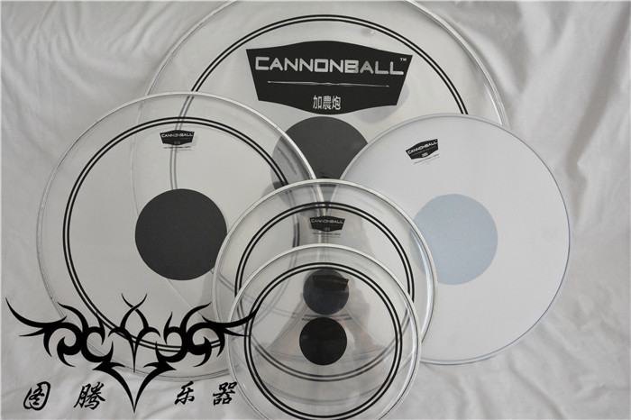 Totem cụ Cannonball (pháo) đôi da dầu trống 5 bộ trống tiêu chuẩn Anh - Phụ kiện nhạc cụ dây guitar classic