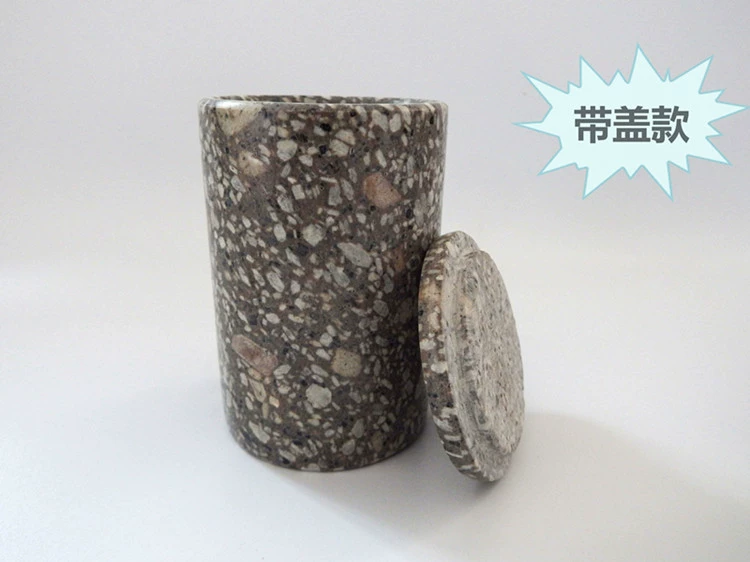 Cốc đá siêu maifan cốc cốc kiềm yếu cốc y tế quà tặng cốc trà PK màu tím cát - Tách bình đựng nước thủy tinh