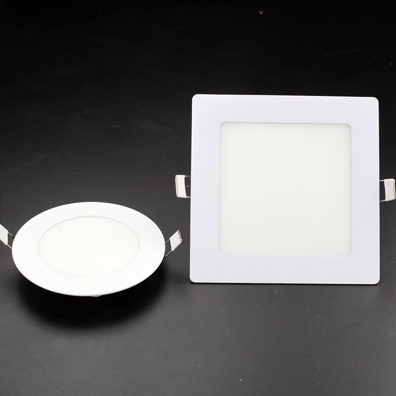 Ultra-thin LED anti-fog drum Circular panel lamp square ceiling lamp grille lamp kitchen and bathlight three defense*