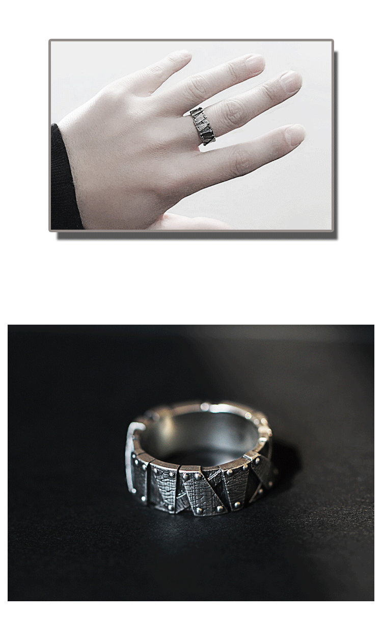 Bague homme OTHER   en Argenterie - Ref 3086510 Image 13