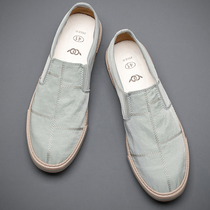 Mens casual shoes mens shoes in 2023 new tide shoes male spring breathable Lefu shoes male old Beijing shoes