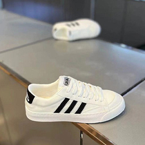 European Mens Shoes 2024 Summer New White Shoes Versatile Fashion Cloth Retro Low-top Casual Shoes for Men