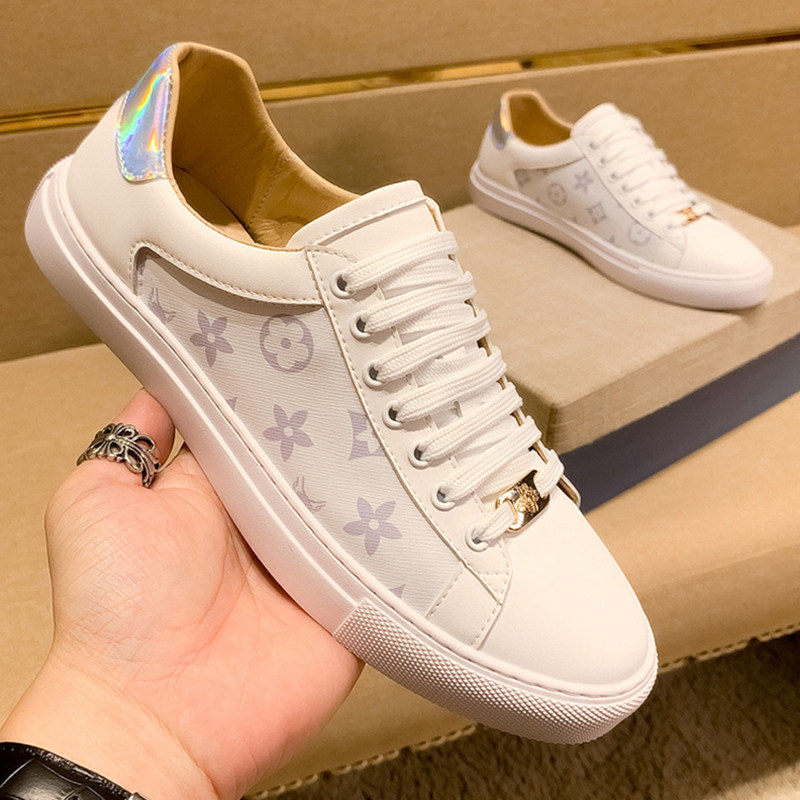 Light luxury~ men's shoes summer 2023 new tide shoes men's casual shoes with breathable leather and small white shoes men