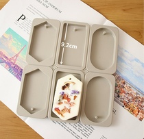 Birds and flowers fragrance hand-made diy material aromatherapy wax wax brand gypsum listing solid aromatherapy bottom plate silicone mold
