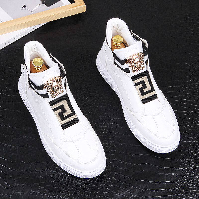 European station casual shoes Korean version of trendy men's personality shoes
