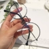LIN nhỏ phẳng gương tròn kim loại khung kính retro trang trí kính cận thị kính nam và nữ gió đại học kính rayban nữ Kính