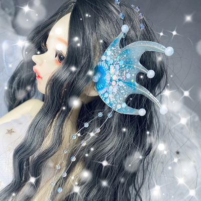 taobao agent BJD Mermaid ot fins, ear fin jewelry, Tatarin head jewelry head jewelry 3 points, 4 points, 6 points, blythe with dressing hair accessories