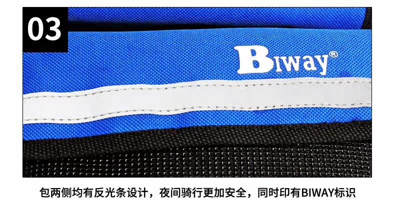 Sacoche pour vélo BIWAY - Ref 2217268 Image 11