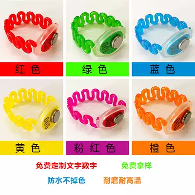 Custom hand brand code plate Locker electronic lock Key bath lock Bath hand brand TM hand brand digital number plate