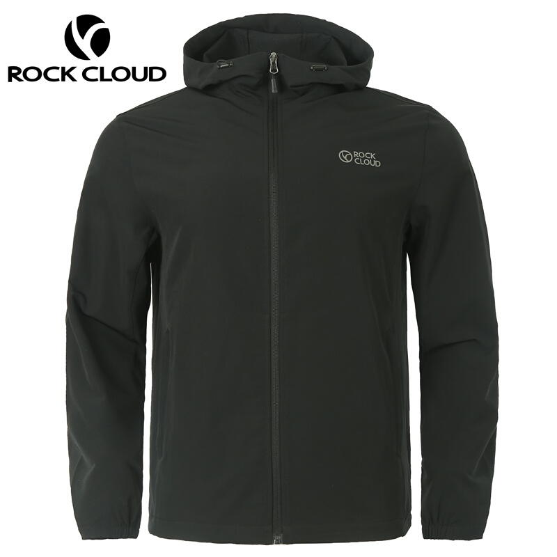 Rockcloud Outdoor Men's Hooded Windproof Jacket M3 Soft Shell Jacket Waterproof Breathable Sports Soft Shell Top Rockcloud Outdoor Men's Hooded Windproof Jacket M3 Soft Shell Jacket Waterproof Breathable Sports Soft Shell Top