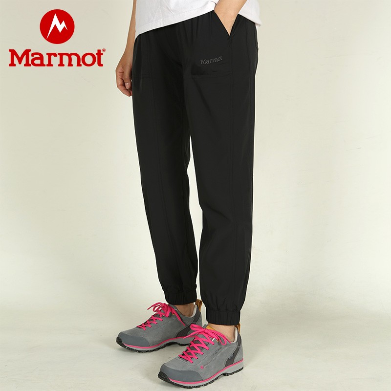 Special price Marmo earth dialectic mouse spring summer paragraph outdoor sport ultra-light comfortable and breathable elastic female style quick drying pants 34226-Taobao