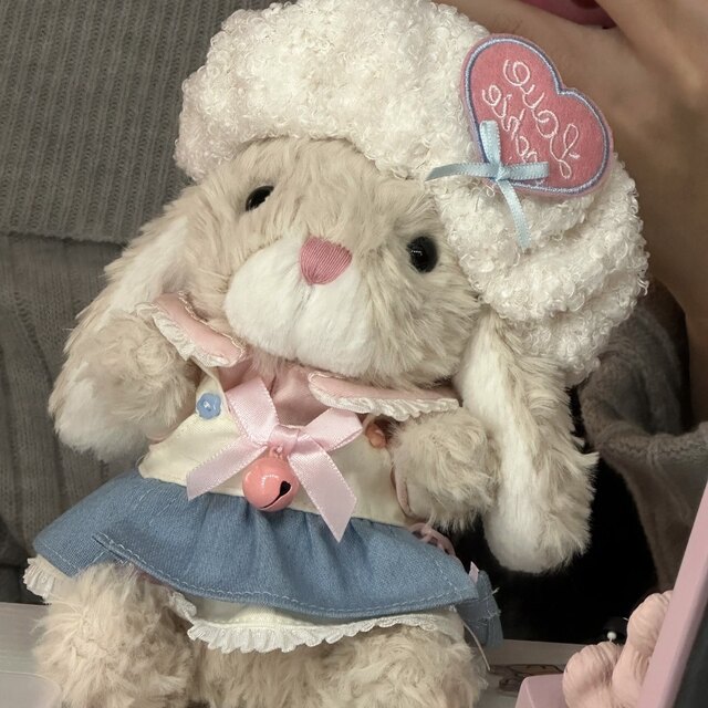 jellycatyummy ເຄື່ອງນຸ່ງຫົ່ມ rabbit ss ຈໍານວນ Belle ນຸ່ງເສື້ອ piglet spare ແລະ lamb ເຄື່ອງນຸ່ງຫົ່ມ beret towel hanging spare