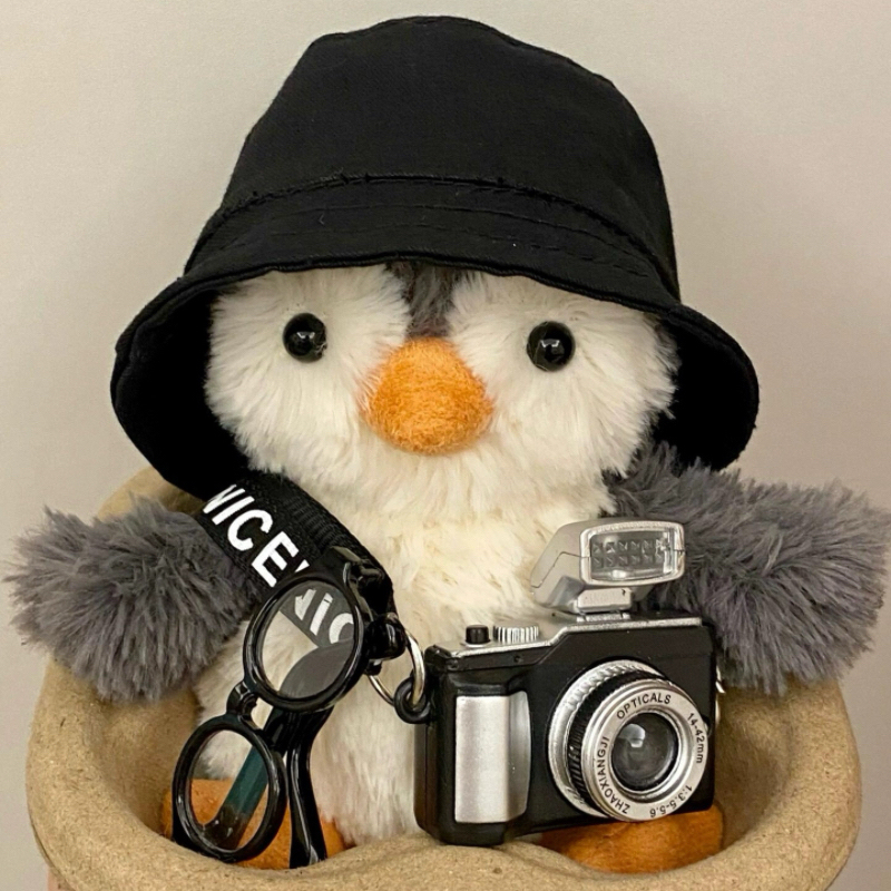 [Only Clothes] Jellycat11Cm Peanut Penguin Clothes and Hat 16/18/ 23cm Doll Camera Accessories