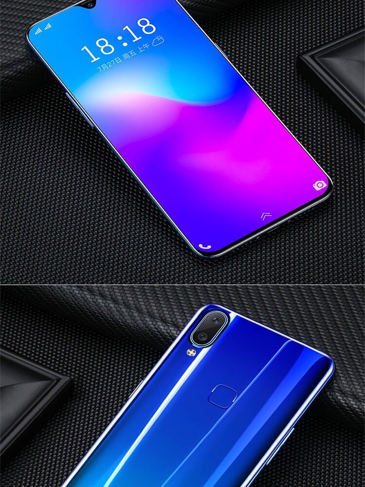 Genuine toàn màn hình full-screen thả Netcom 4G vân tay để mở khóa khuôn mặt giá sinh viên Android trò chơi điện thoại thông minh - Điện thoại di động điện thoại di động