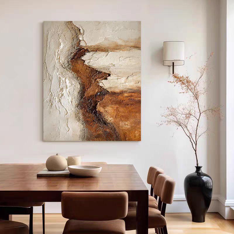 Medieval Style Restaurant Living Room Decorative Painting Modern Abstract Corridor Entrance Hanging Painting Textured Sofa Background Wall Painting Medieval Style Restaurant Living Room Decorative Painting Modern Abstract Corridor Entrance Hanging Painting Textured Sofa Background Wall Painting
