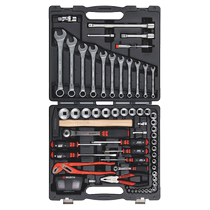  Germany Würth imported car repair toolbox 91 pieces machine repair wrench sleeve screwdriver ratchet set