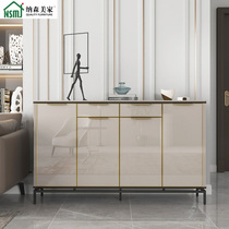 Italian light luxury shoe cabinet Simple modern paint Living room entrance cabinet Partition cabinet Household door large capacity locker