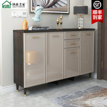 Italian light luxury large capacity shoe cabinet Modern extremely simple household door economical Chinese entrance foyer locker