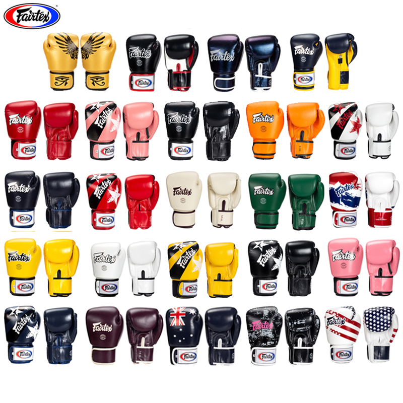 Fairtex Muay Thai Gloves Professional Sanda Adult female Boy Playing Sandbag Training Children Fighting Boxing gloves