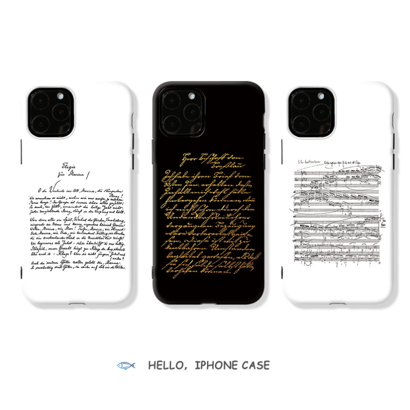 Great man manuscript applies Apple 12 protective sleeve iphone xs 11pro max xr6s78plus phone protection shell