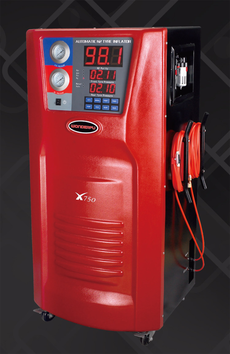 Manufacturer direct sales ten thousand to obtain the full automatic nitrogen machine filling nitrogen machine WDF-X750 for simultaneous charging of 4 tyres