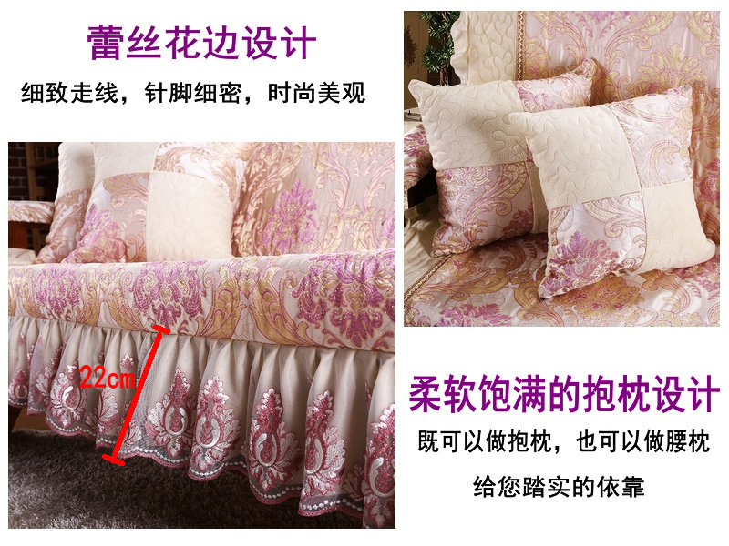 Gỗ rắn màu đỏ gỗ cổ điển gỗ ba chỗ sofa đệm miếng xốp dày có tựa lưng đệm Trung Quốc mới - Ghế đệm / đệm Sofa mẫu đệm ghế gỗ đẹp