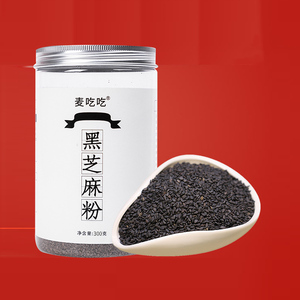 【血亏】现磨熟黑芝麻粉180g