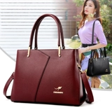 袋鼠 Вместительная и большая сумка через плечо для матери, из натуральной кожи, подарок на день рождения