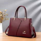 袋鼠 Вместительная и большая сумка через плечо для матери, из натуральной кожи, подарок на день рождения