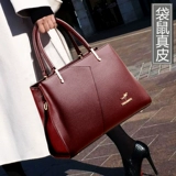 袋鼠 Вместительная и большая сумка через плечо для матери, из натуральной кожи, подарок на день рождения