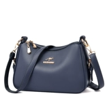 袋鼠 Вместительная и большая сумка на одно плечо, сумка через плечо, для среднего возраста, из натуральной кожи