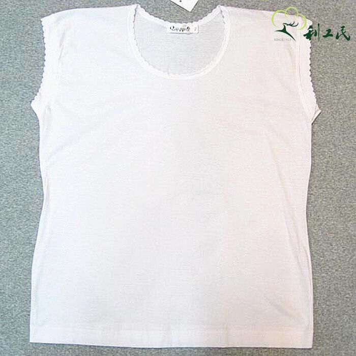 Ligongmin undershirt Qiuchan brand cotton women's clothing middle-aged and elderly underwear mother vest cotton 42 yarn white cultural shirt