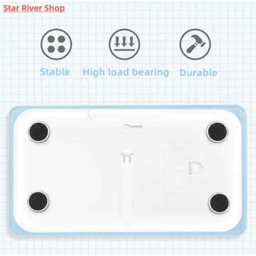 Электронная весовая масштаба для ванной комнаты портативной мини -мультфильм.