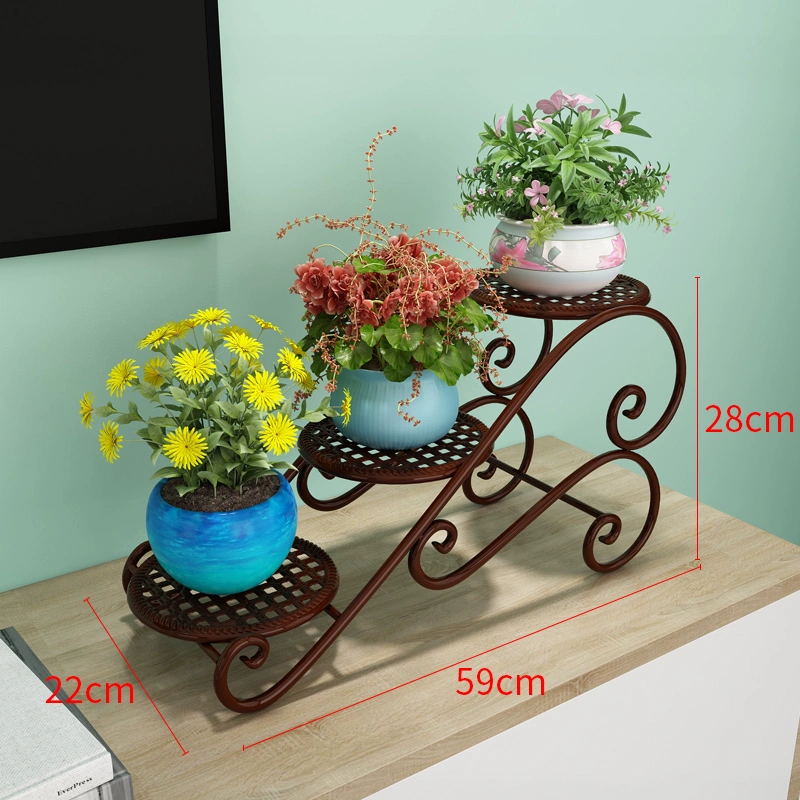 kệ trồng rau ban công chung cư Sắt pothos Giá để hoa ban công con lắc sàn đứng trong nhà đơn giản lọ hoa giá phòng khách nhện phong lan phụ kiện ưu đãi đặc biệt giá sắt treo chậu hoa 