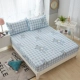 Giường bông Tấm trải giường bằng vải cotton dày một mảnh bảo vệ tất cả có thể tháo rời 1.5 / 1.8m giường chống bụi
