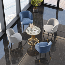 Rock plate Negotiations table and chairs Combined office Guests casual table and chairs small round table Home table Balcony Tea Table And Chairs Combination