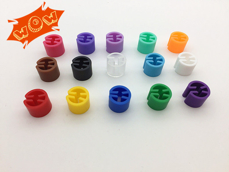 Color round four-tooth sizing ring blank non-printing word hanger size ring sizing ring buckle ring grain clip