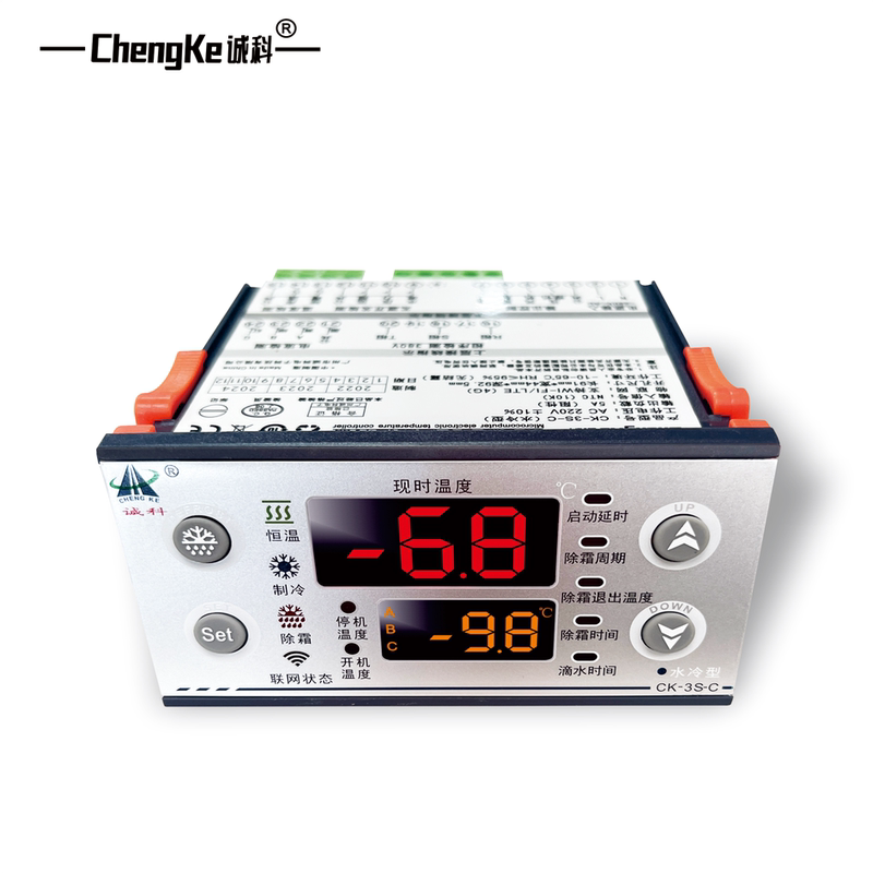 Chengke Thermostat Ck-3S-C Water-Cooled Temperature Controller Can Be Optionally Equipped with Mobile Phone Network Connection for Remote Control Chengke Thermostat Ck-3S-C Water-Cooled Temperature Controller Can Be Optionally Equipped with Mobile Phone Network Connection for Remote Control