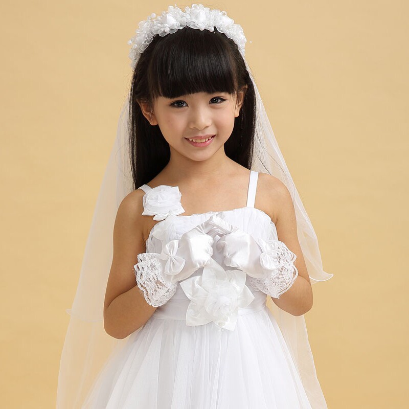 Gants pour fille en satin - Ref 2150159 Image 8