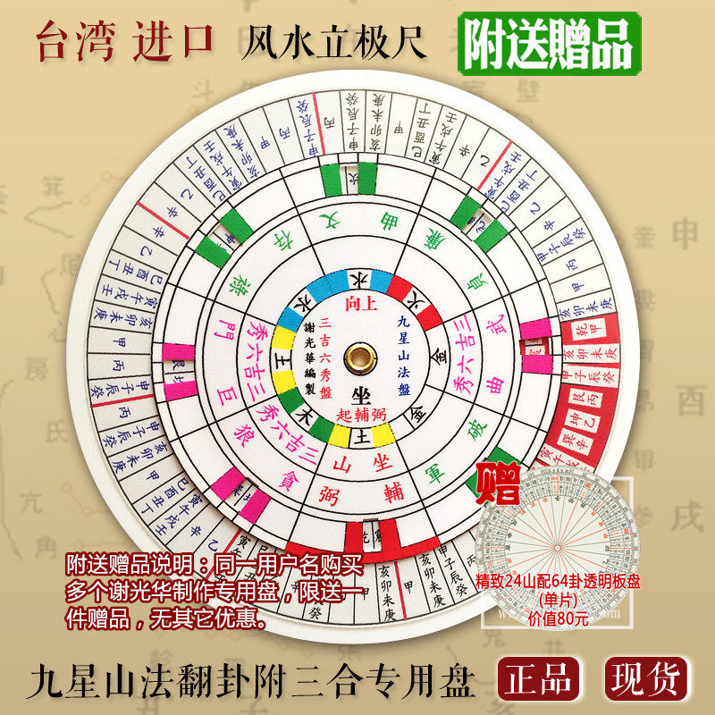 The Usage of Three-in-Charge Disk Appendix of Jiuxing Mountain Law
