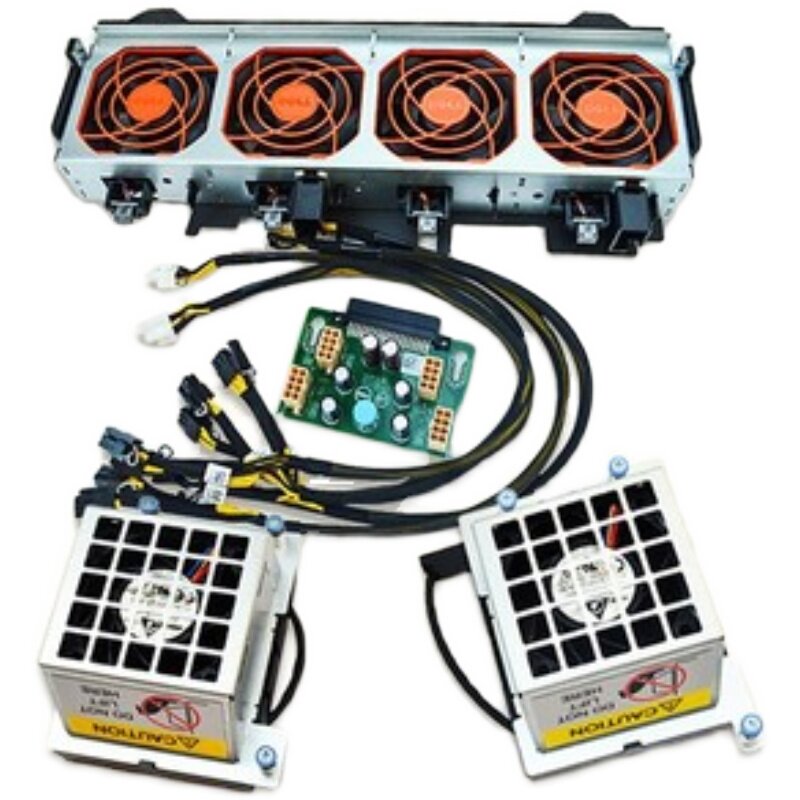 DELL T640 server GPU graphics card high-performance heat dissipation expansion kit fan group power supply board connection line-Taobao