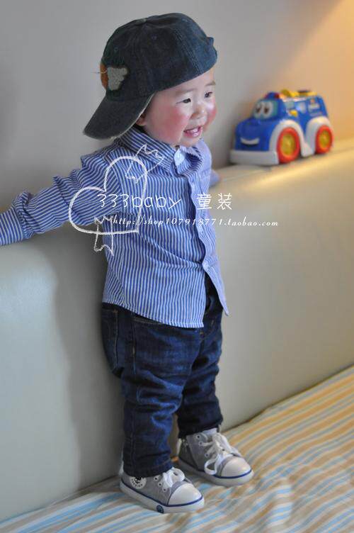 Chemise garcon à manche longue - Ref 2078129 Image 11