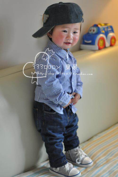 Chemise garcon à manche longue - Ref 2078129 Image 22