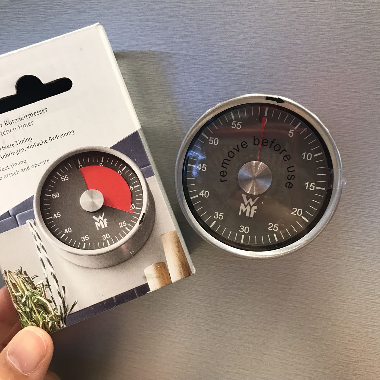 WMF WMF Futenbao House cooks egg magnetic stainless steel timer baking time manager for kitchen cooking