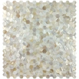 Натуральная шестиугольная мозаичная наклейка на стенах наклейка