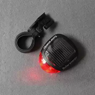 Bicycle solar taillight bicycle taillight warning light mountaineering taillight riding safety warning light